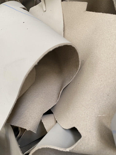 Piel Para Tapiceria De Lujo, Piel Color Beige 5pz - maxipiel