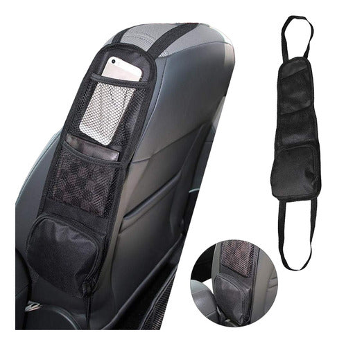 Bolsa Organizadora Lateral De Piel Para Automóvil - maxipiel