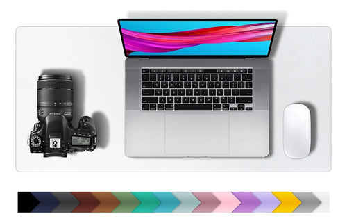 Protector De Escritorio De Cuero, Mousepad - maxipiel