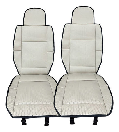 Set De Fundas Cubreasientos De Piel Para Auto O Camioneta - maxipiel