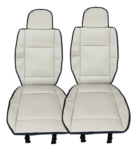 Set De Fundas Cubreasientos De Piel Para Auto O Camioneta - maxipiel
