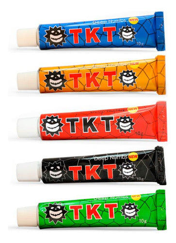 Tkt X5 Crema Para Tatuajes Pack 5 Unidades - maxipiel