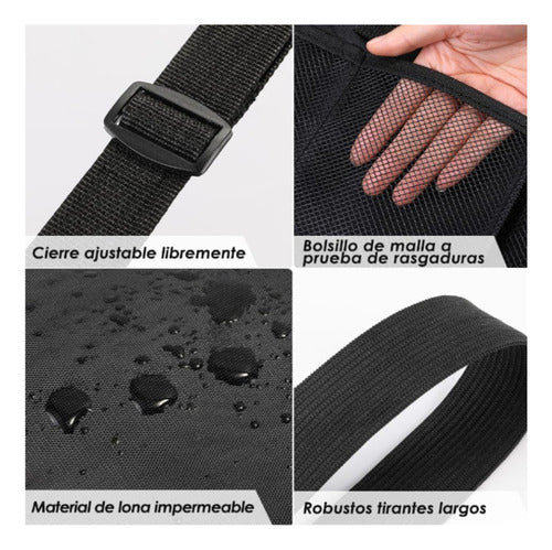 Cubre Asiento Universal Protector,deportivo 2 Pz Delanteras - maxipiel