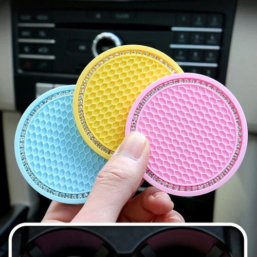 Porta Vasos Para Auto Silicon Universal Posa Vaso Carro - maxipiel