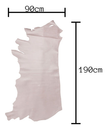 Piel Para Tapizar Color Terracota, Piel Original 100% - maxipiel