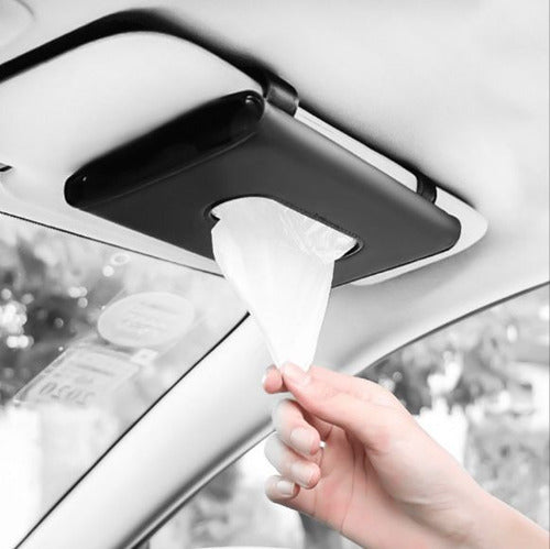 Soporte Para Pañuelos Para Parasol De Coche - maxipiel