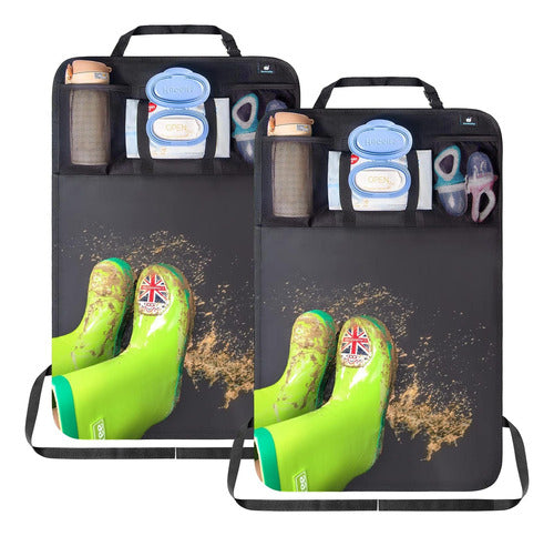 Funda De Asiento Trasero De Automóvil, Protector De Asiento - maxipiel
