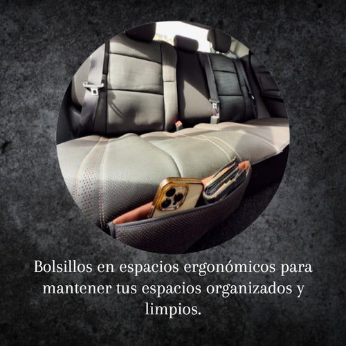 Kit Completo Funda Para Asiento De Auto Universales (piel) - maxipiel