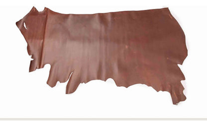 Piel Para Tapizar Color Terracota, Piel Original 100% - maxipiel