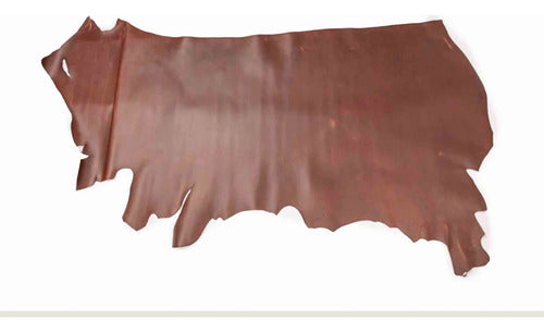 Piel Para Tapizar Color Terracota, Piel Original 100% - maxipiel