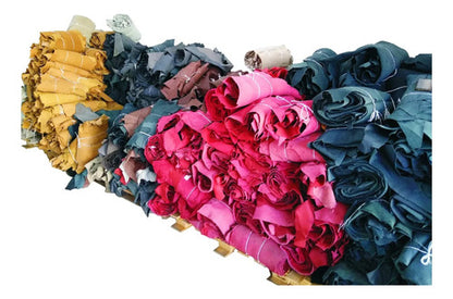 Pedacera De Piel Genuina Varios Colores De Cuero Tapiz 5 Kg - maxipiel