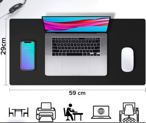 Protector De Escritorio De Cuero, Mousepad - maxipiel