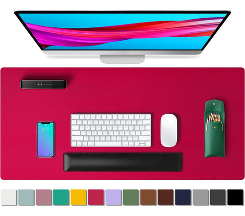 Protector De Escritorio De Cuero, Mousepad - maxipiel