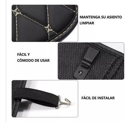 Fundas De Asiento De Lujo Para Parte Trasera De Asiento - maxipiel