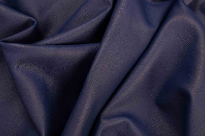 Piel color vino azul marino texturizado grabado