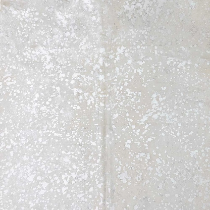 Brazil Hair-On Hide - Devore Silver