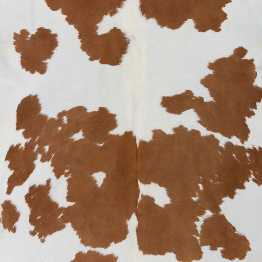Brazil Hair-On Hide - Brown & White